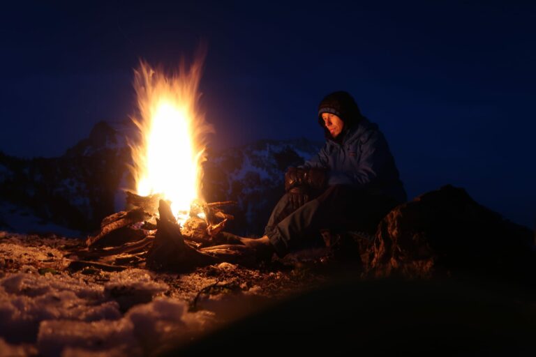 Feuer schauen